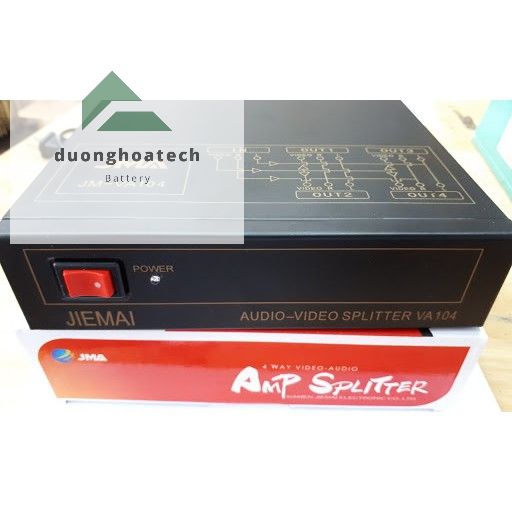 [HCM]Bộ Chia Tín Hiệu AV 1 Ra 4 JMA VA104