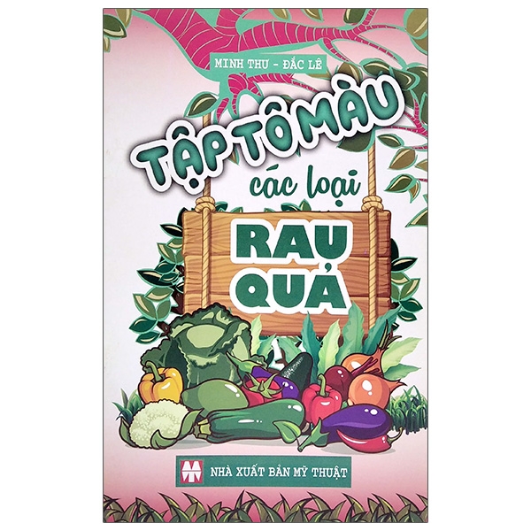 Fahasa - tập tô màu - các loại rau quả