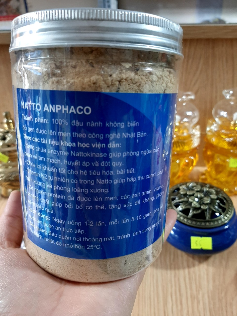 BỘT ĐẬU TƯƠNG LÊN MEN NATTO ANPHACO 250g