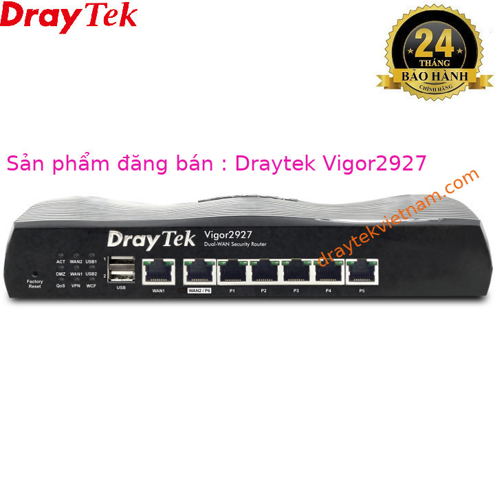 Router Draytek Vigor2927
