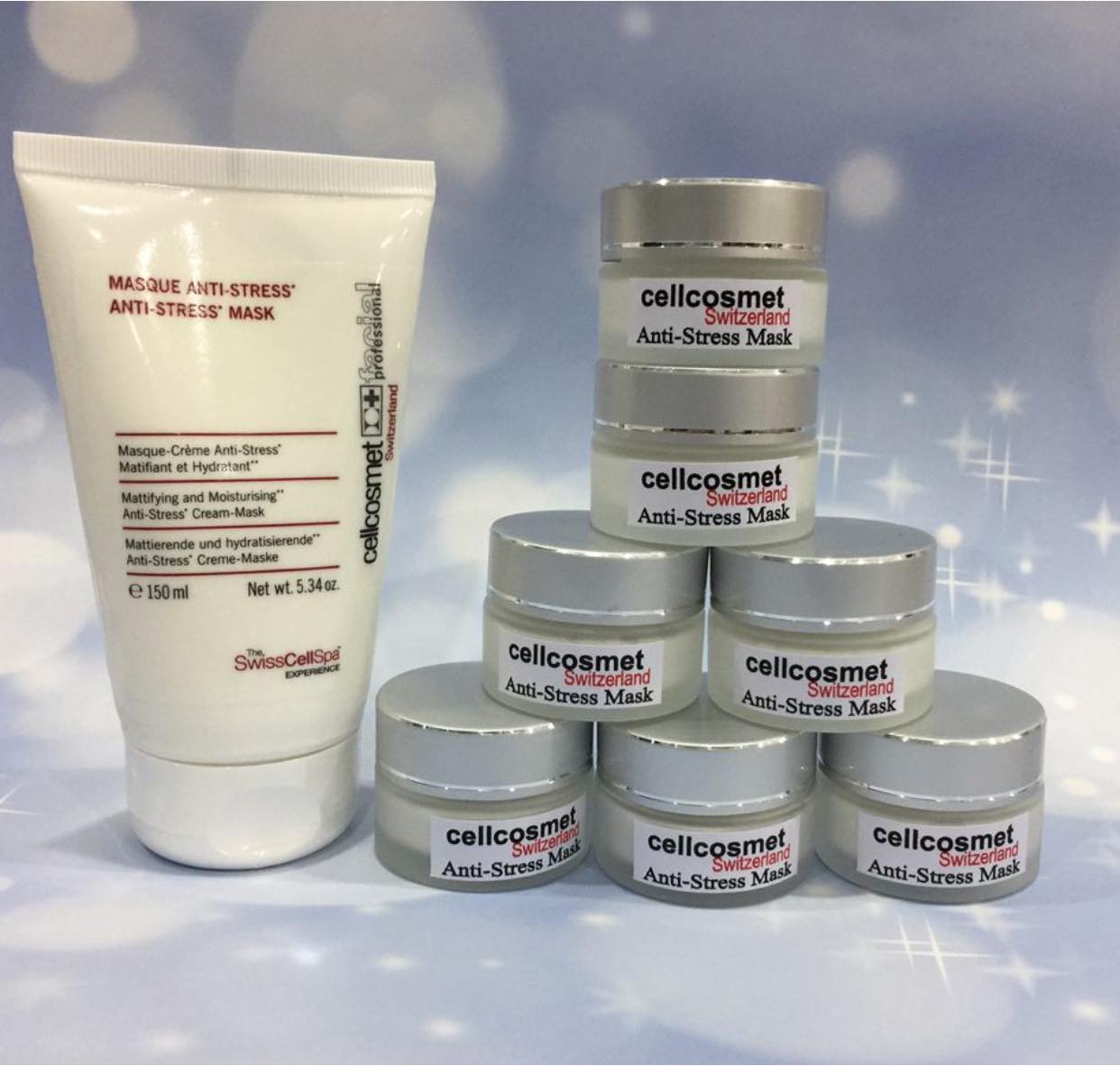 Mặt nạ đất sét làm trắng sáng da Cellcosmet Anti-Stress Mask