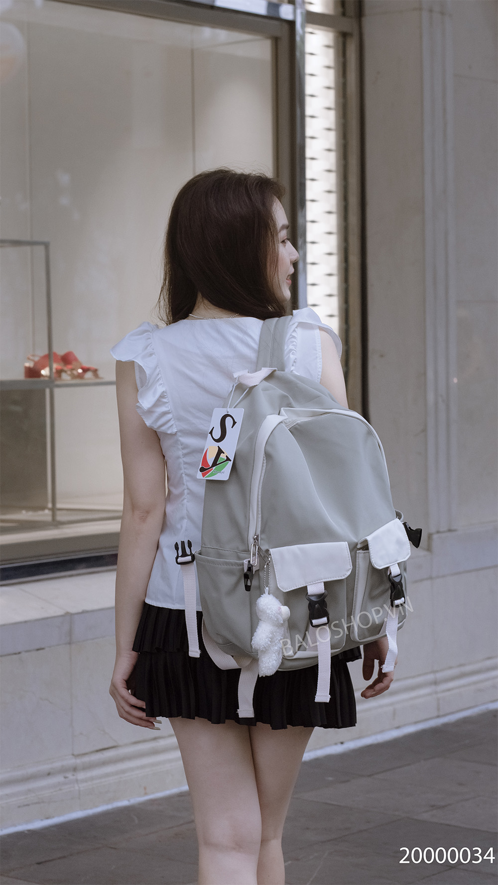 balo nữ đi học  , balo ulzzang  thời trang nữ