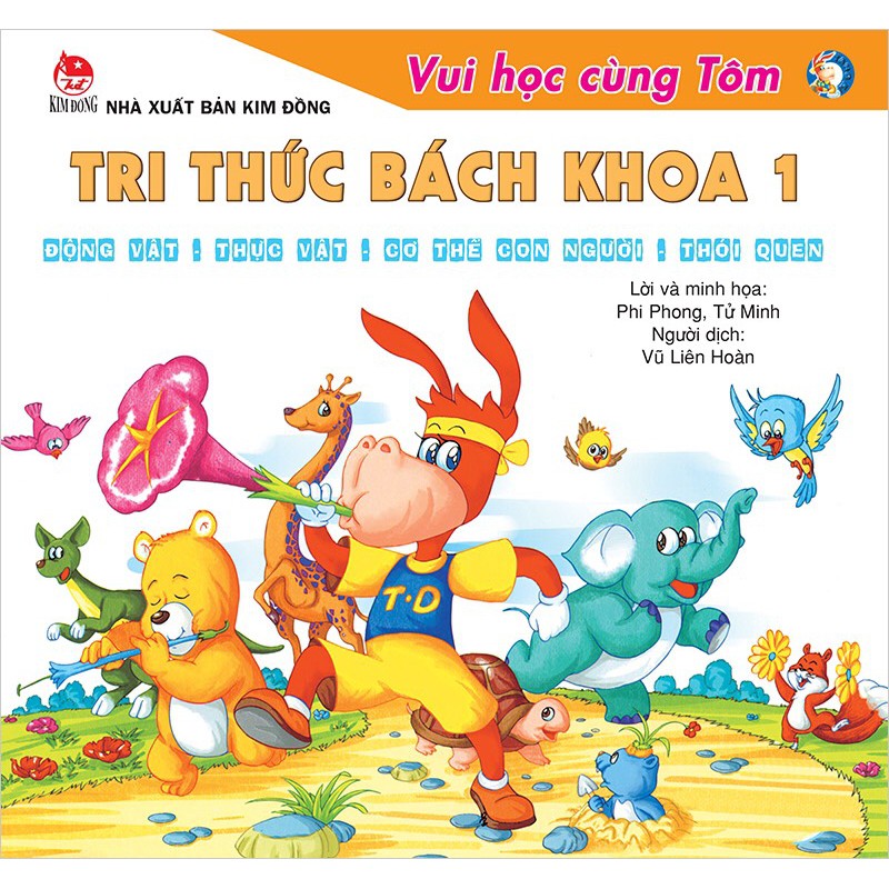 Sách - combo 4 tập: Vui Học Cùng TÔM - Tri Thức Bách Khoa (Tái bản)