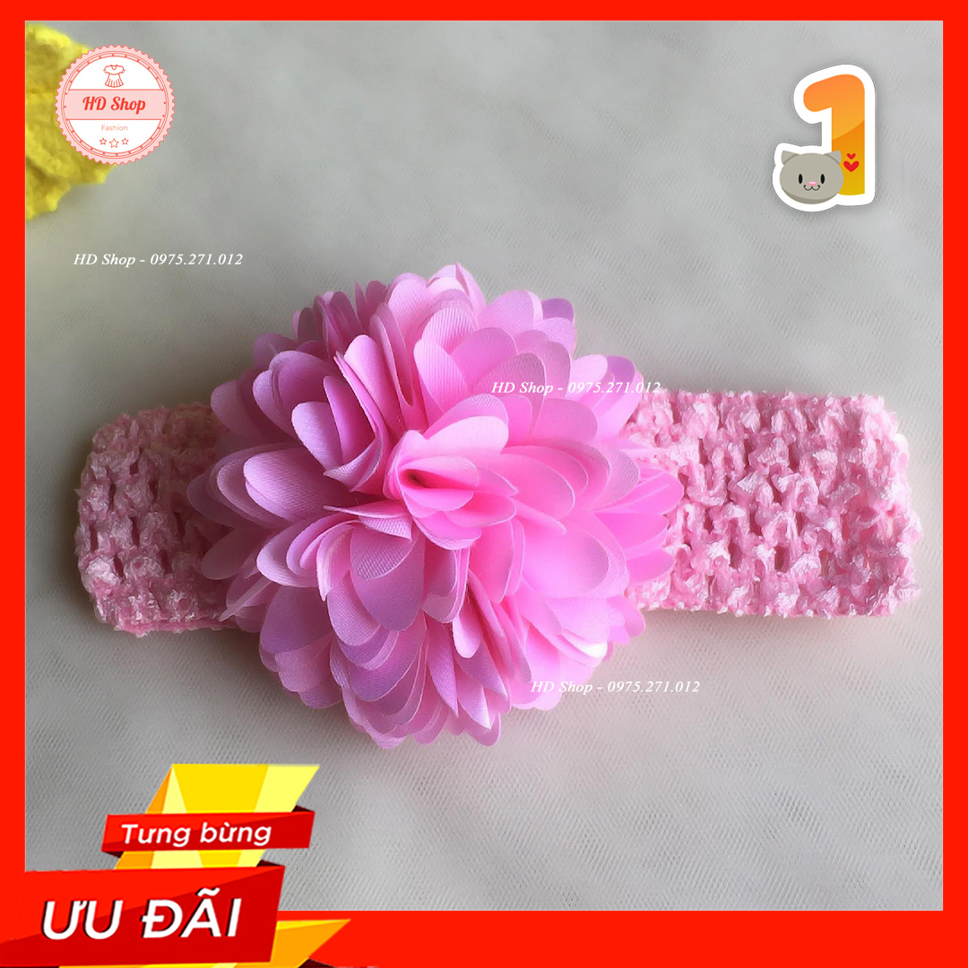 Băng đô bé sơ sinh / băng đô turban / turban cho bé gái