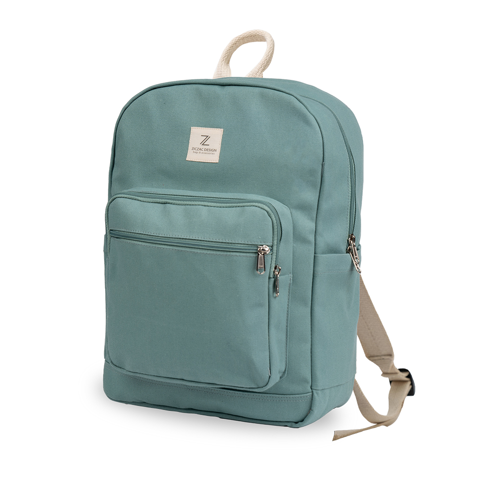 Balo vải canvas Classic màu trơn | Ziczac Design