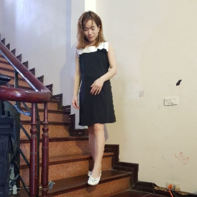 váy bầu thu đông siêu đẹp