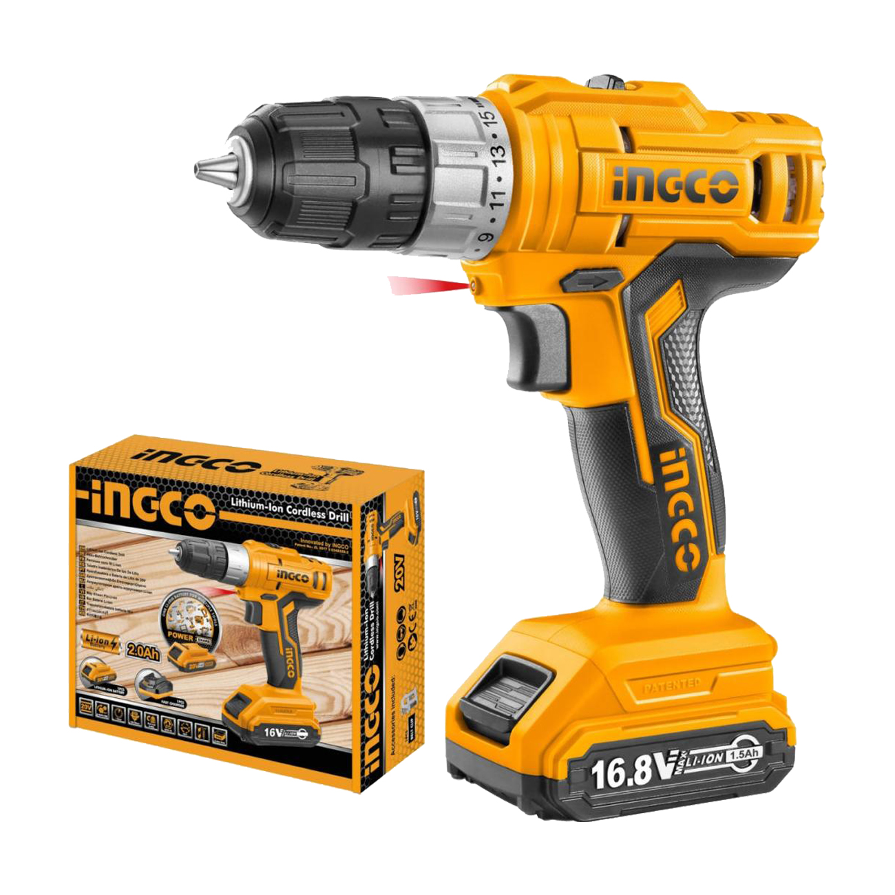 [HCM]Máy Khoan Dùng Pin 16.8V INGCO CDLI1611