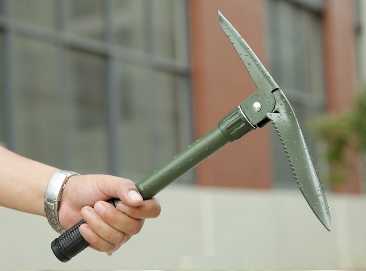 Cuốc xẻng cầm tay đa năng dã ngoại LV22