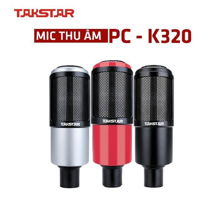 Tech Zone 65 Mic thu âm Takstar PC-K320 hát karaoke thu âm livestream bảo hành 12 tháng, Mic karaoke, livestream,. micro thu âm chuyên nghiệp
