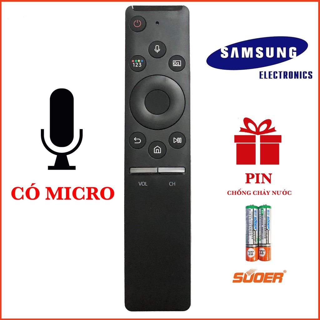Remote điều khiển tivi smart samsung 4k
