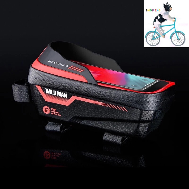 Túi Treo Khung Sườn Xe Đạp WILD MAN ES12 (HÀNG CHÍNH HÃNG)