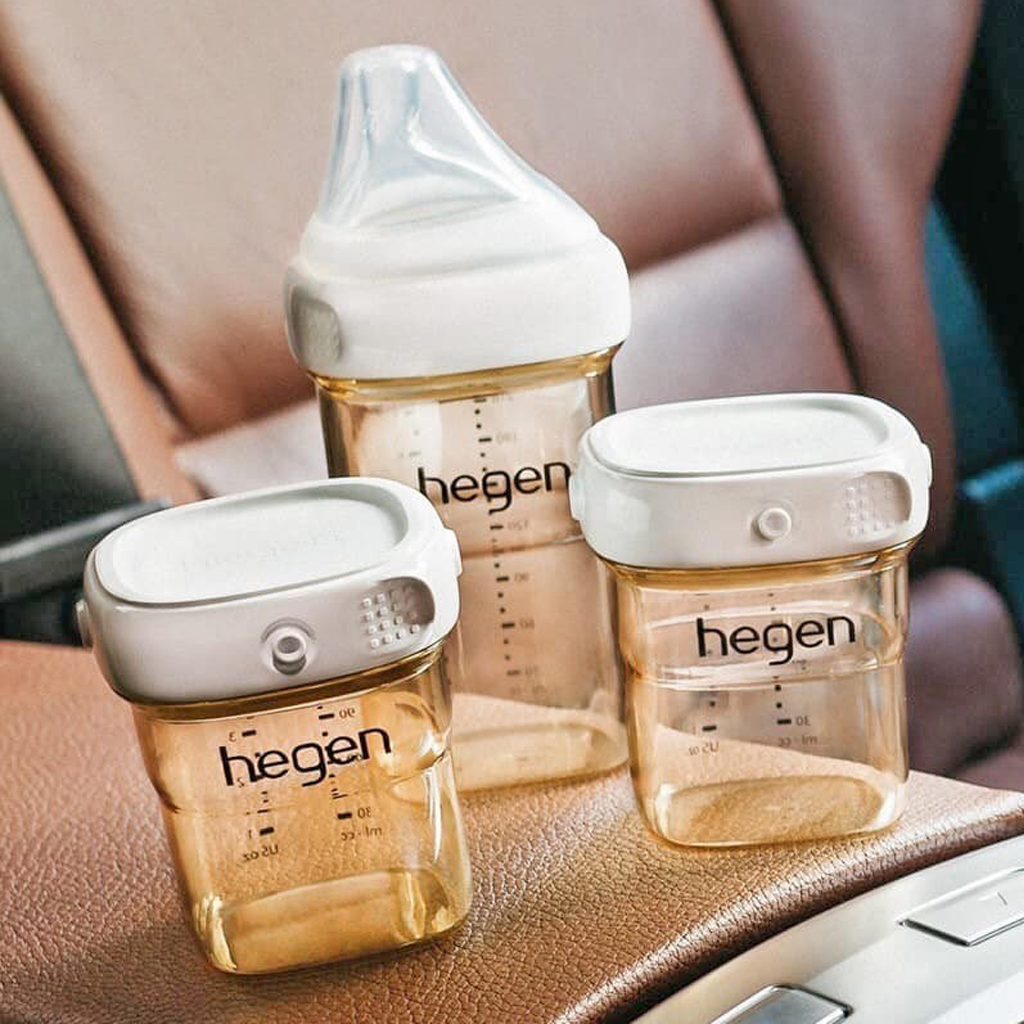 Bình sữa Hegen full size, full box Hàn Quốc có quà tặng