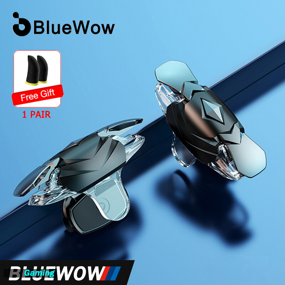BlueWow X10 L1R1 Gaming Trigger Controller Metal PUBG Mobile Controller Mobile Game Auxiliary Artifact