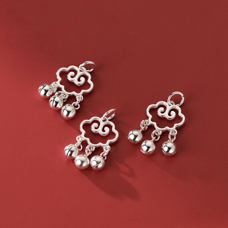 Charm bạc khánh treo chuông - MH792