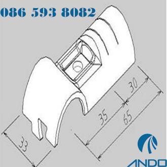 Combo 10 - Khớp nối kim loại HJ-1(màu bạc)