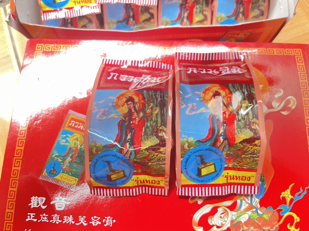 (chính s hãng) Kem Cô Tiên Kuan Im 3gram Thái Lan