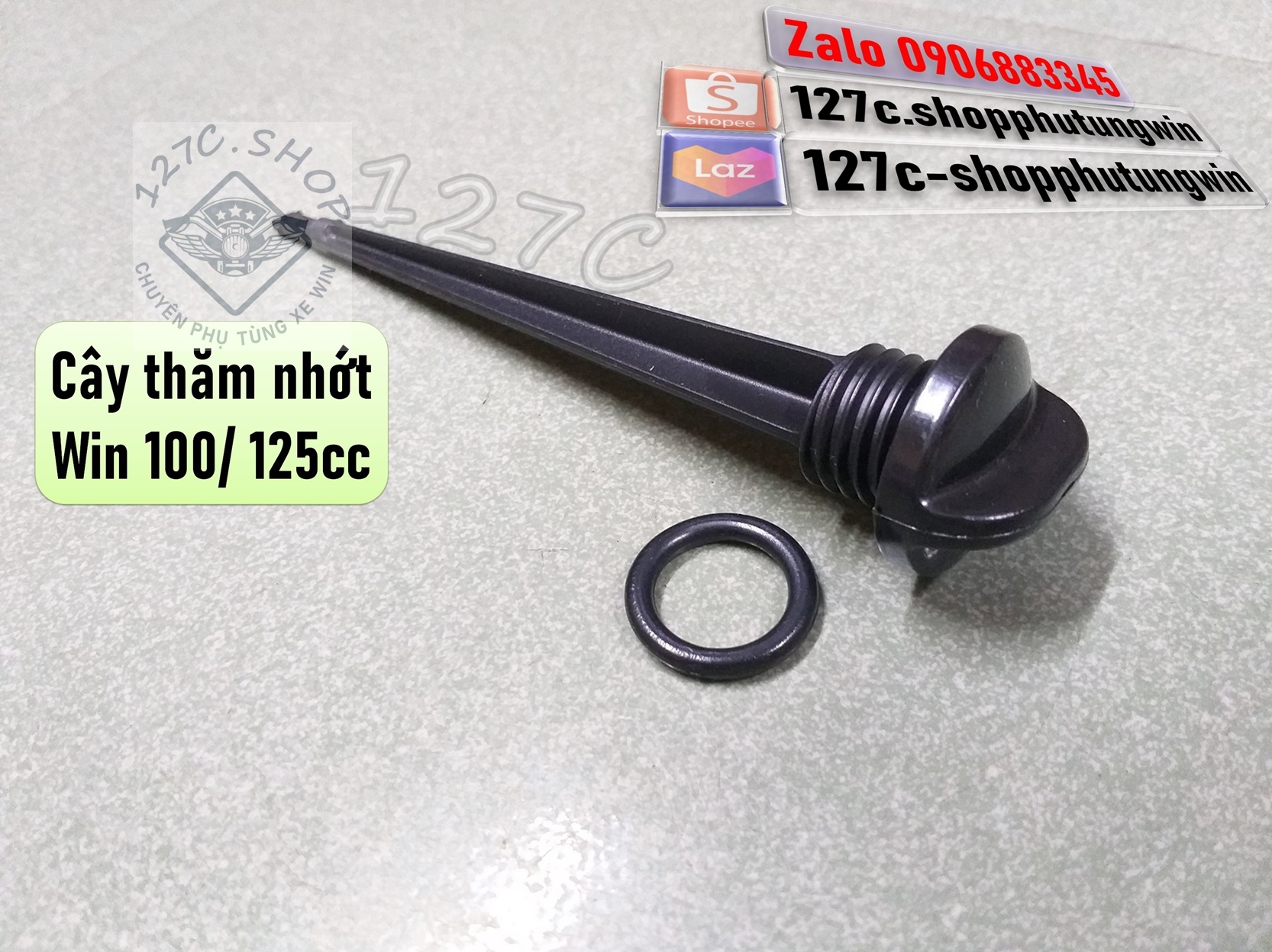 [HCM] Cây thăm nhớt Win 100/ 125cc (Phù hợp 67/ Dream/ Wave)
