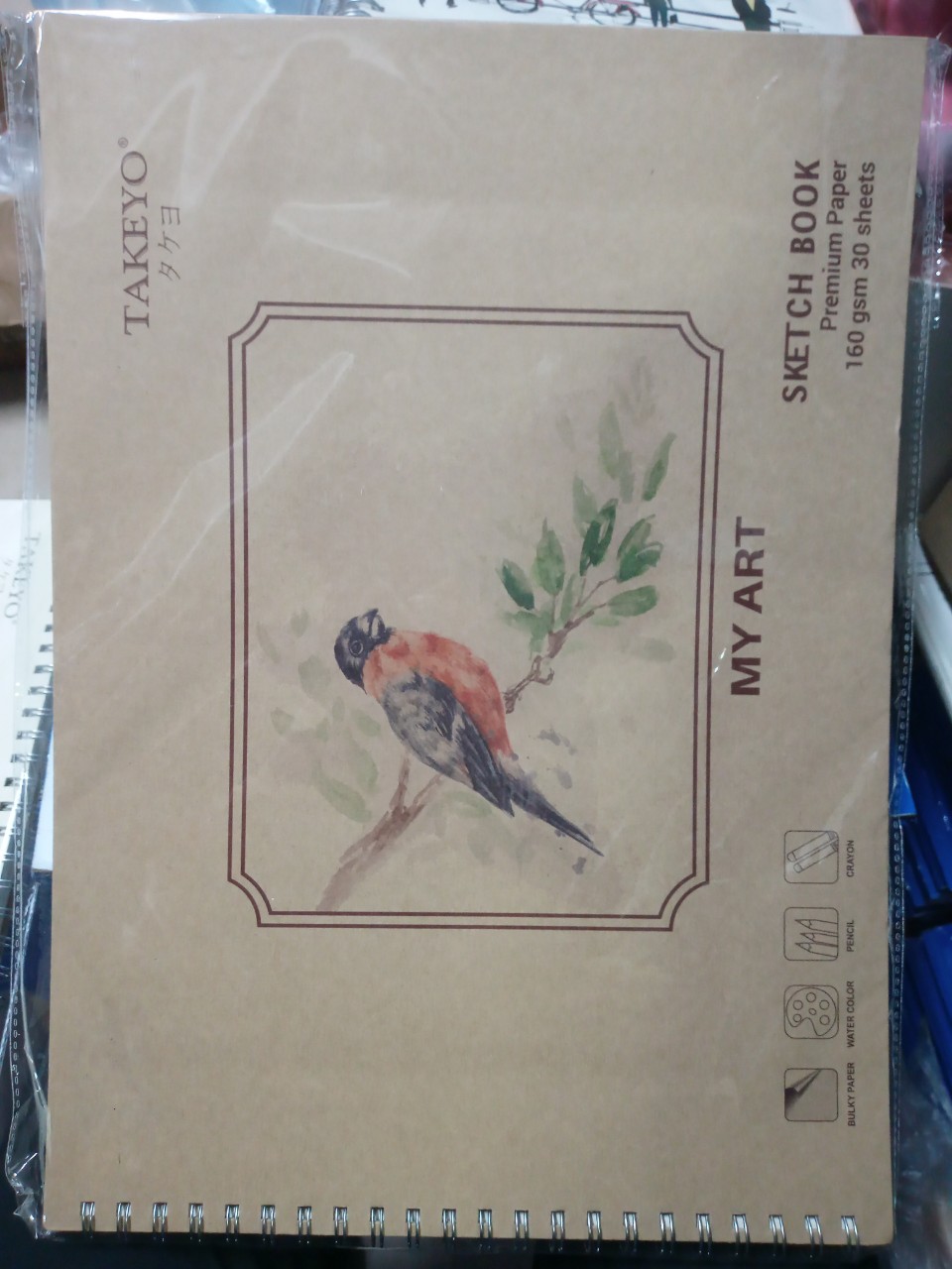 Sổ vẽ Takeyo 160gsm A5/A4/A3
