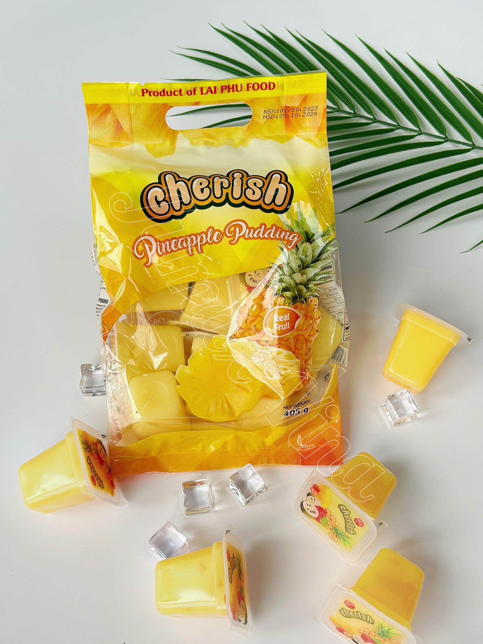 (Expiration Date 7/2026) Cherish Lai Phu Rich Fragrant Jelly Pudding 405g 405g