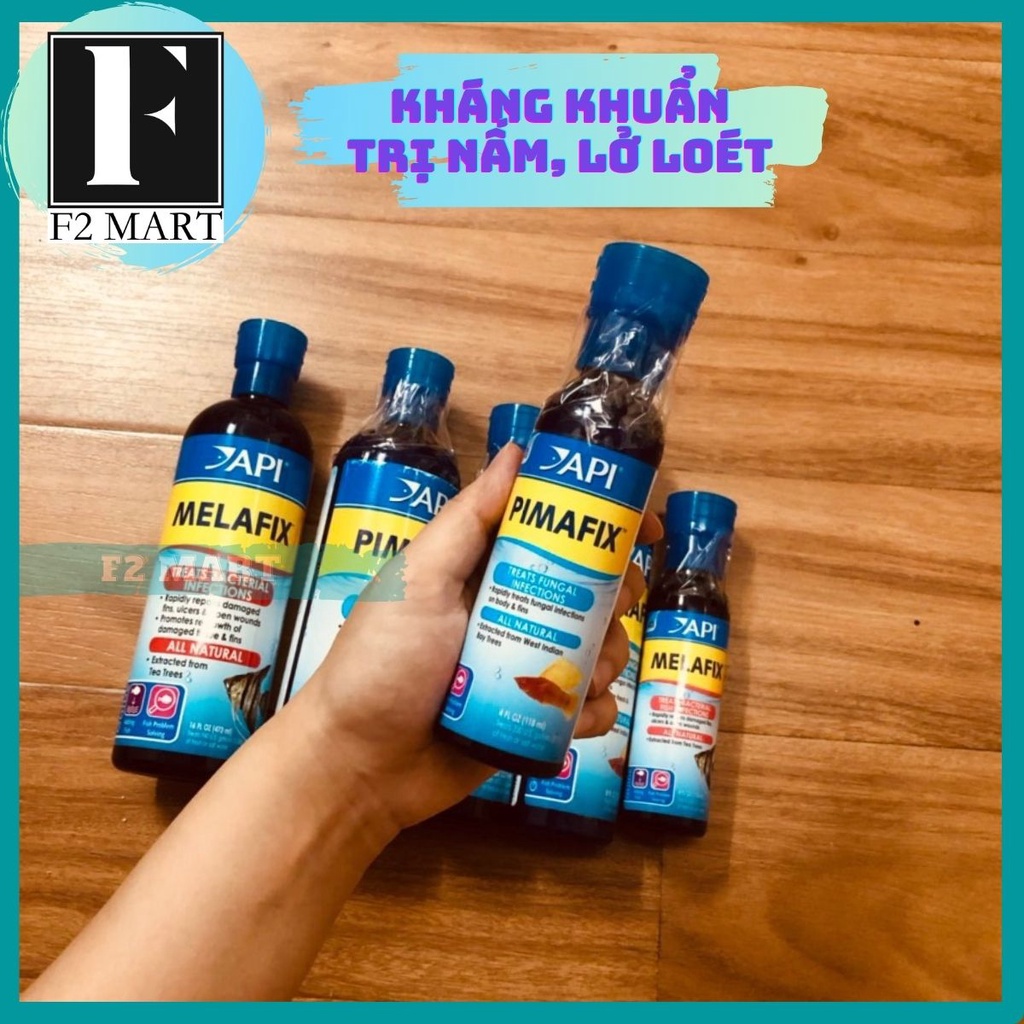 Dung dịch kháng khuẩn và nấm Melafix và Pimafix