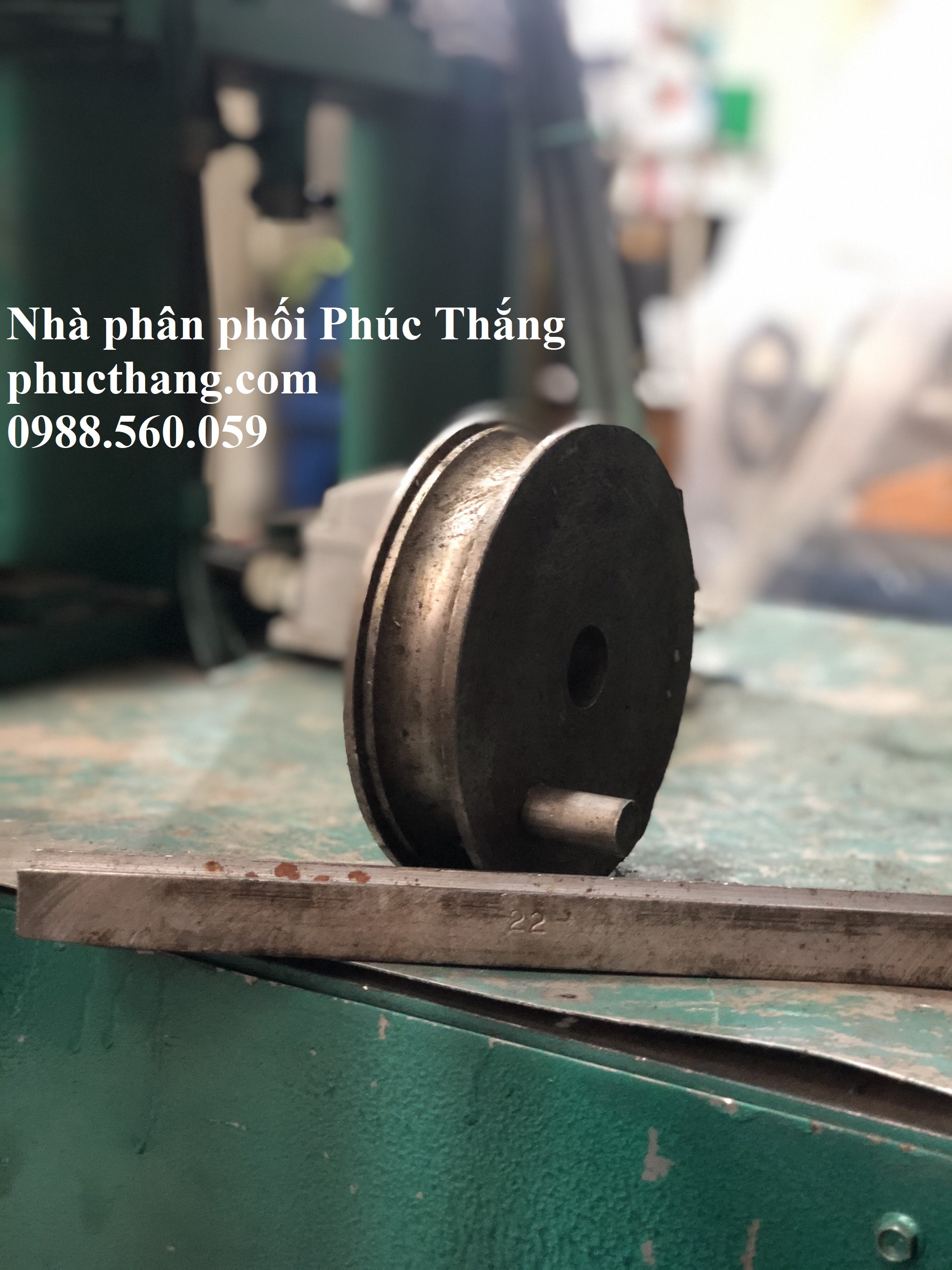 Puly uốn ống phi 22 - Vam uốn ống hộp