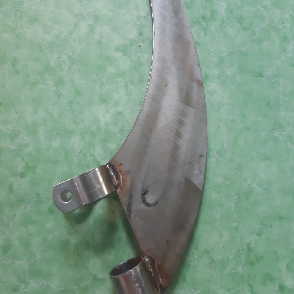 Bánh lái (thái) inox gắng dàn láp đuôi tôm