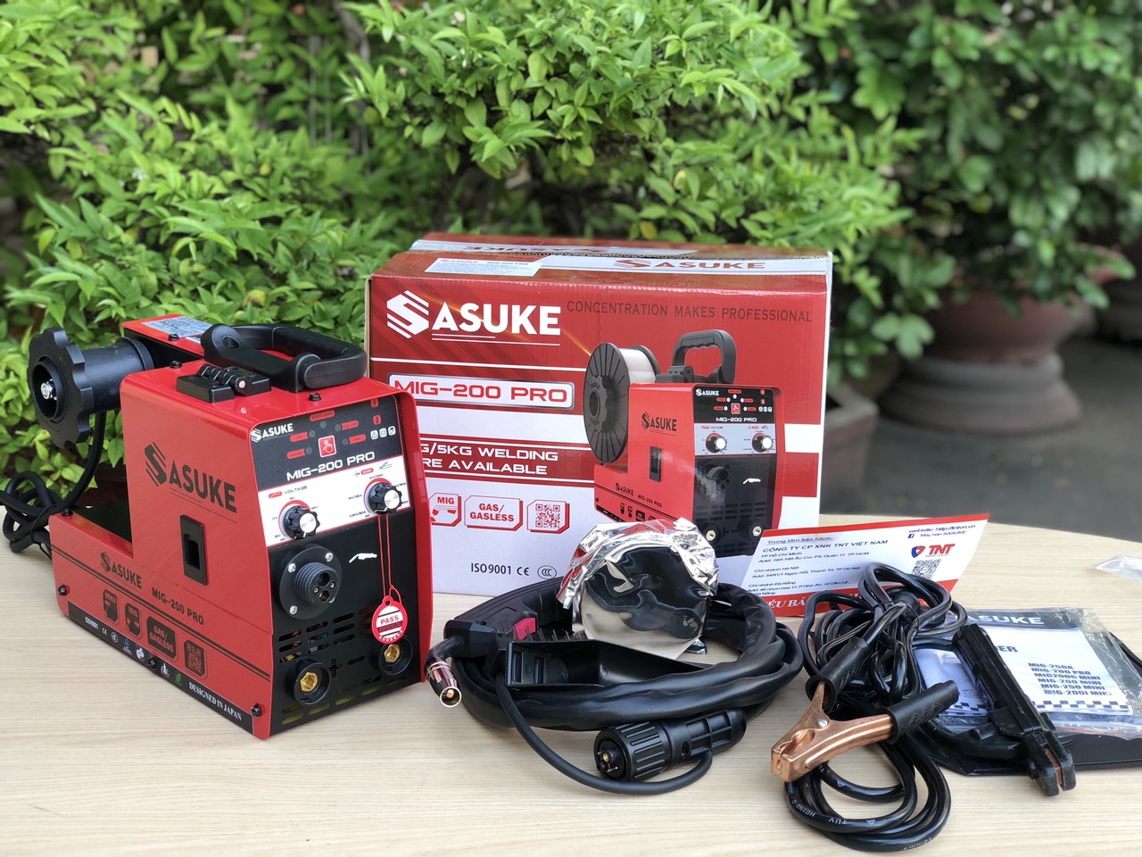 Máy hàn MIG 5 chức năng full bộ phụ kiện