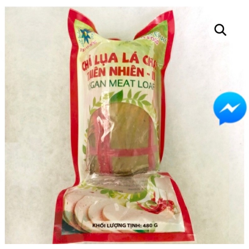 Chả lụa lá chay thiên nhiên 500g