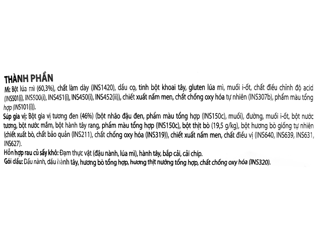 Mì Jin tương đen vị bò Ottogi 135g