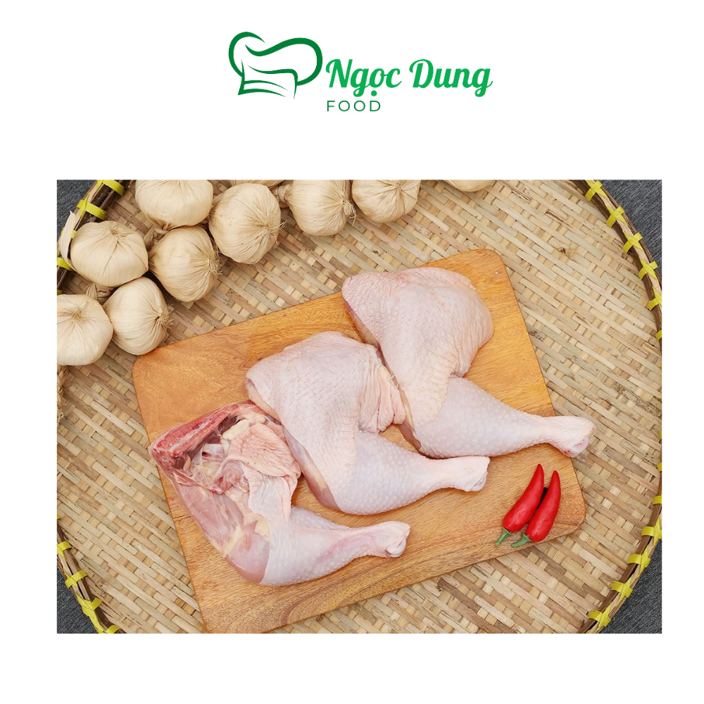 Đùi gà gốc tư 1kg net 9 (giao tphcm)