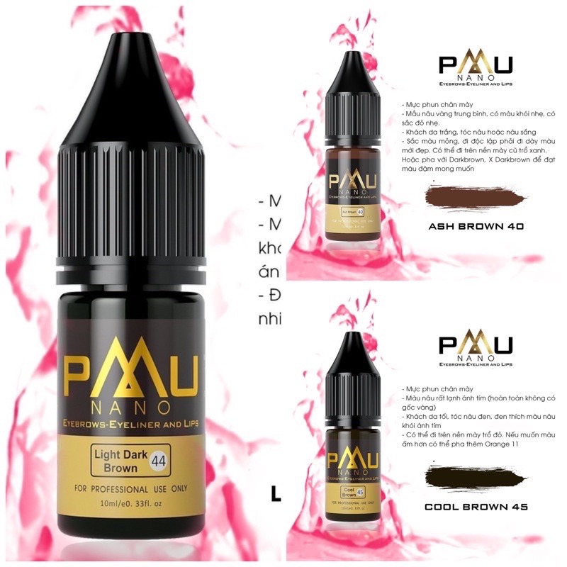 [CHÍNH HÃNG] Mực PMU , Fullsize 10ml