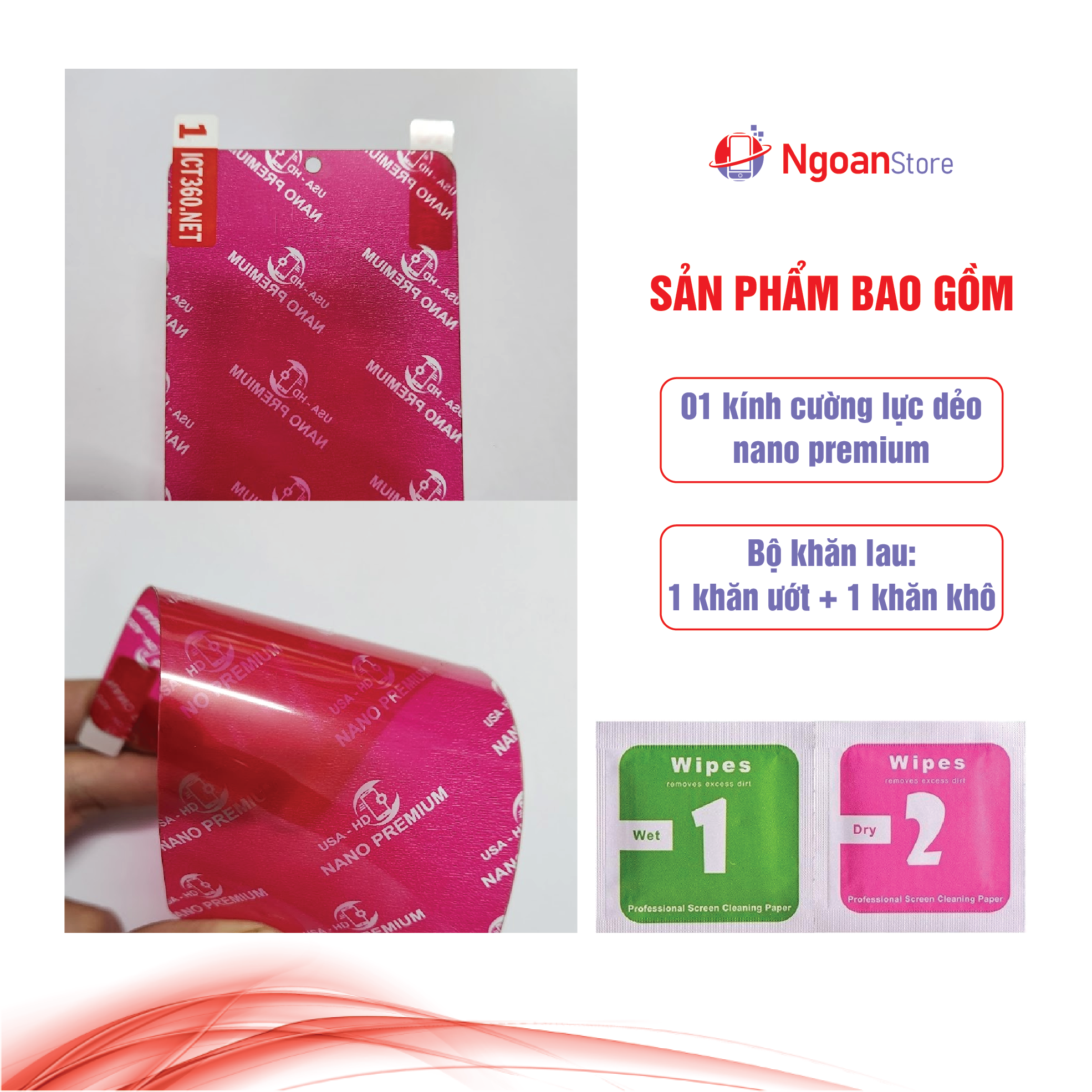 Cường lực dẻo nano