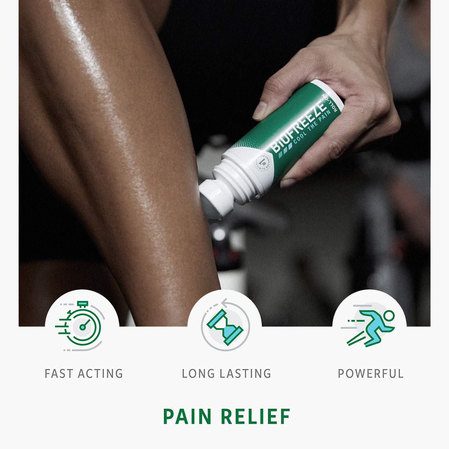 [HCM]Dầu Lăn Giảm Đau Biofreeze Pain Relief Roll-On