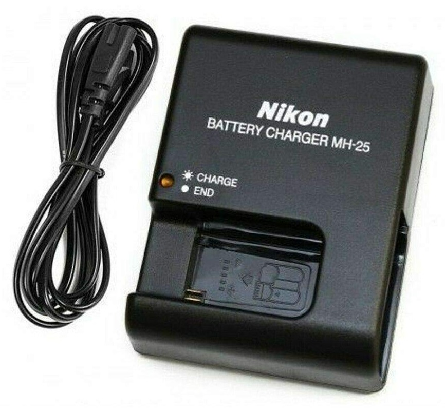 Sạc máy ảnh Nikon MH-25 (cho pin EN-EL15) - Hàng nhập khẩu