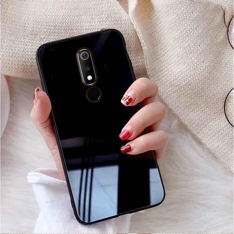 Ốp Lưng NOKIA 6.1 PLUS Mặt kính gương sáng bóng cao cấp