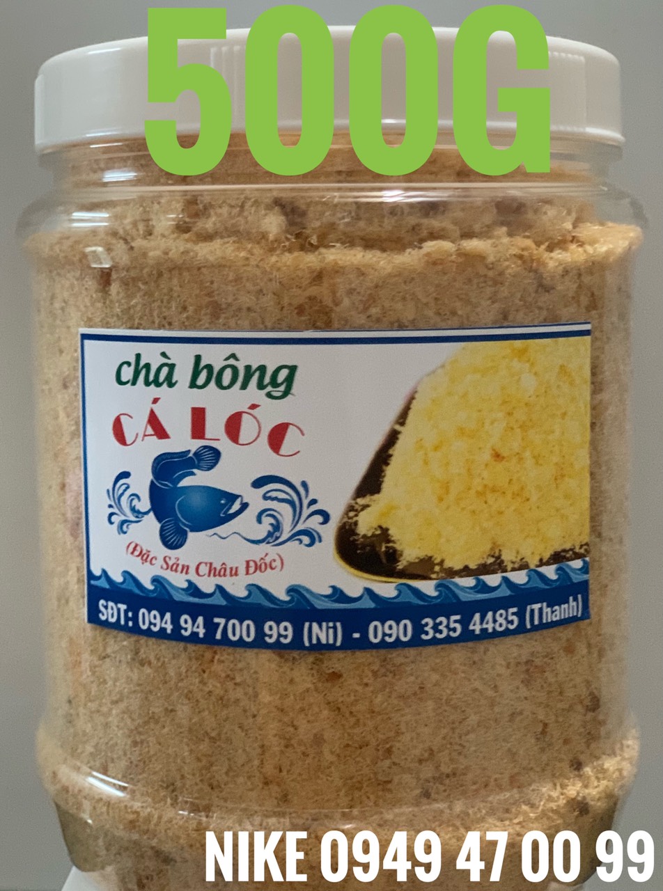 Chà Bông Cá Lóc Đặc Biệt 500GRAM ( Đặc sản Châu Đốc )