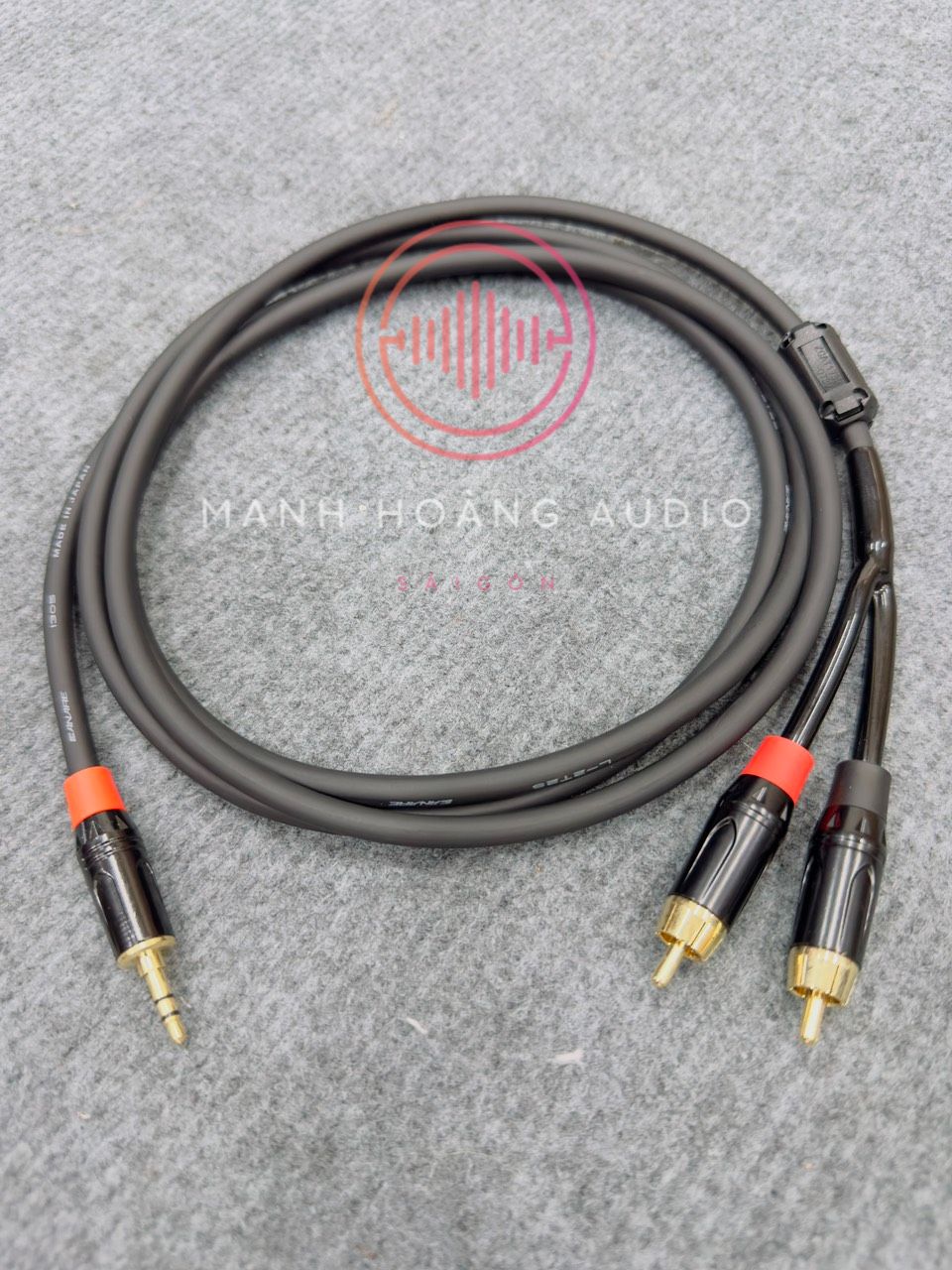 Dây 3.5 ra 2 AV bãi Nhật - Mạnh Hoàng Audio