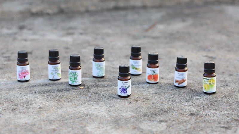 COMBO 3chai ( tinh dầu tràm , xả chanh, bạc hà) thiên nhiên 10ml