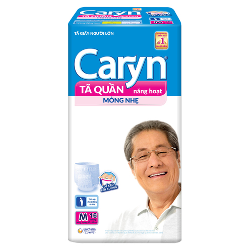 Tã quần Caryn XL12 miếng siêu mỏng
