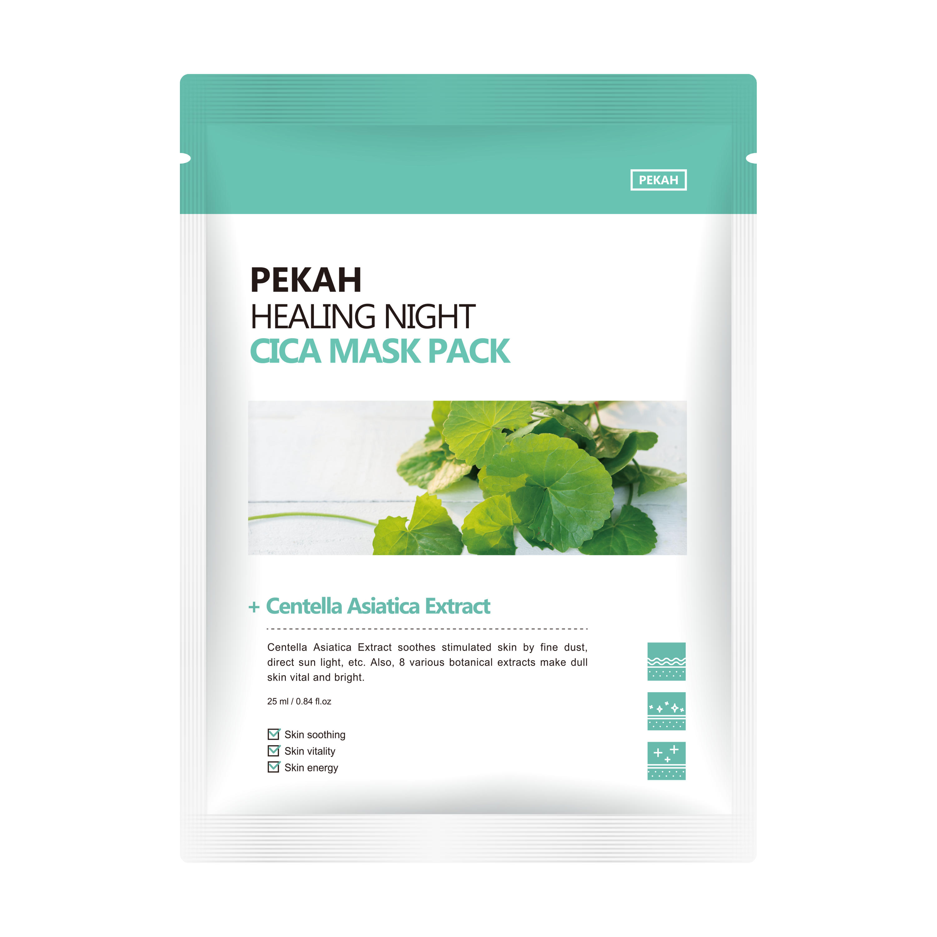 Mặt nạ giấy dưỡng da PEKAH dưỡng ẩm 25ml