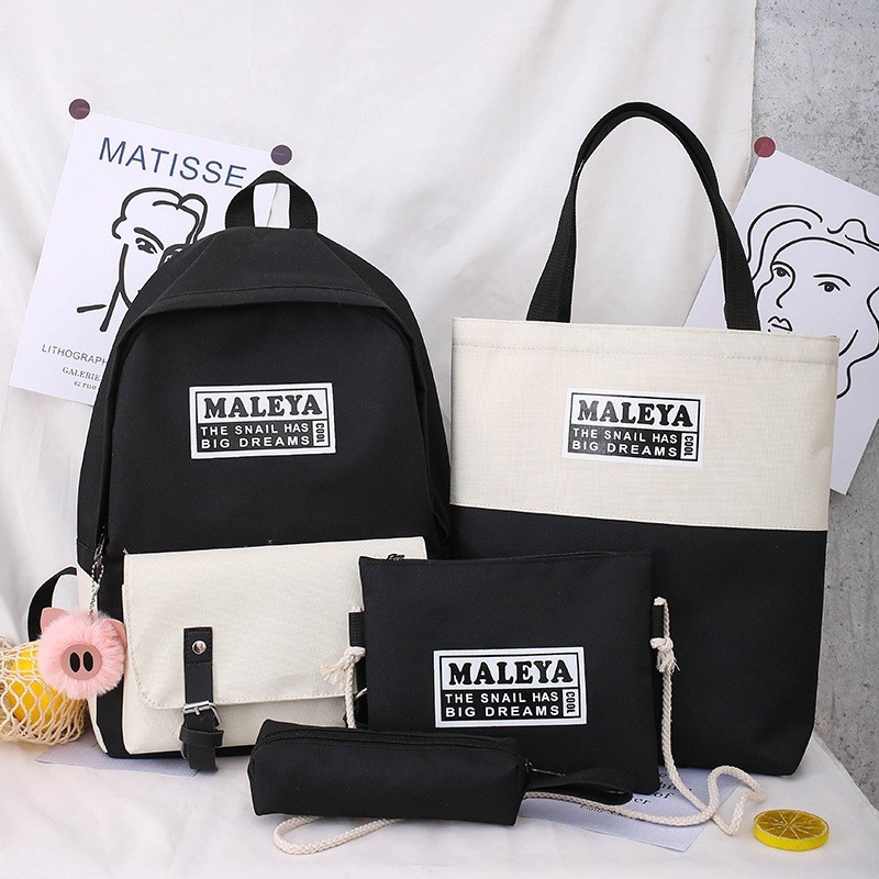BALO 4 MÓN THỜI TRANG ĐI HỌC - MALEYA