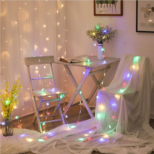 Dây đèn LED trang trí noel nhiều mẫu