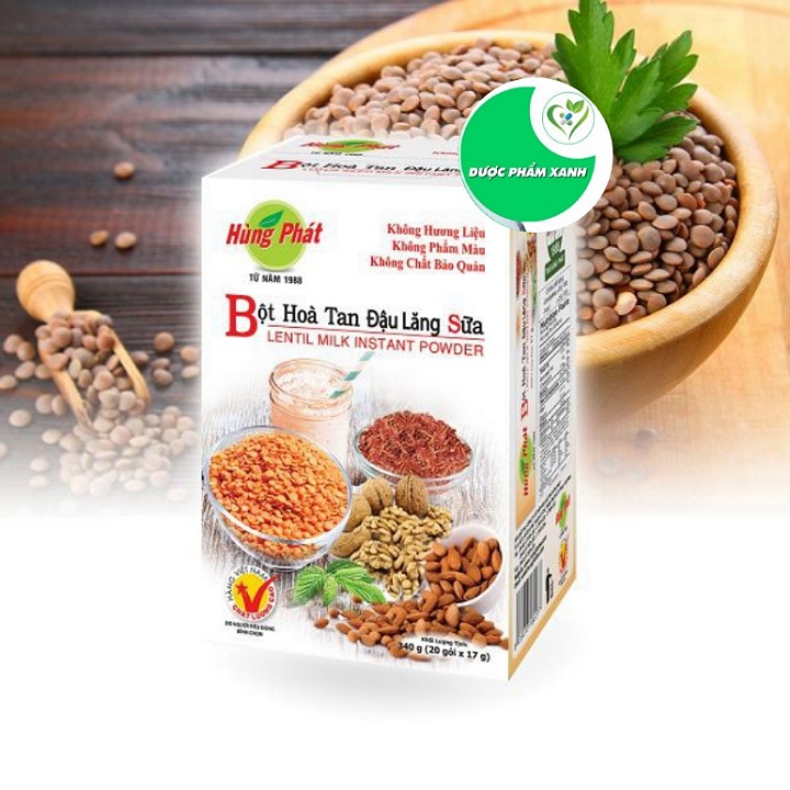 BỘT HÒA TAN ĐẬU LĂNG SỮA - HÙNG PHÁT
