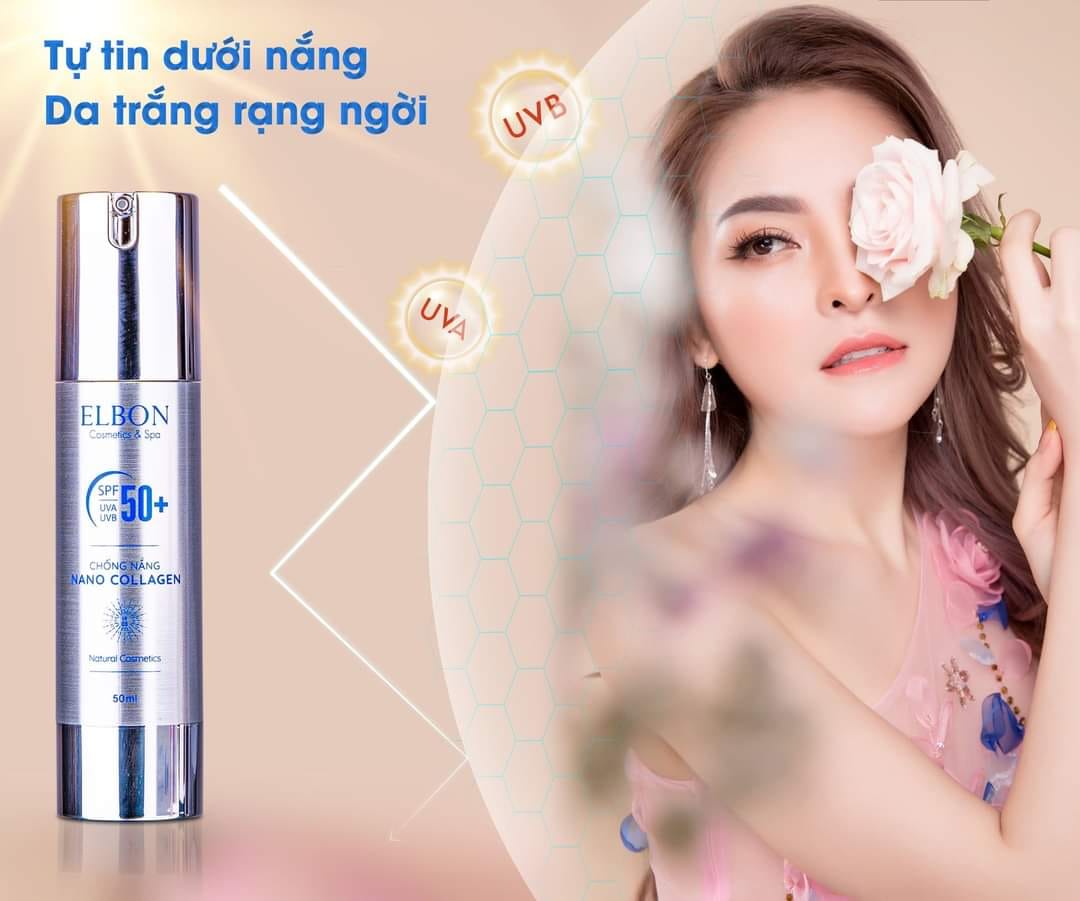 CHỐNG NẮNG NANO COLAGEN ELBON