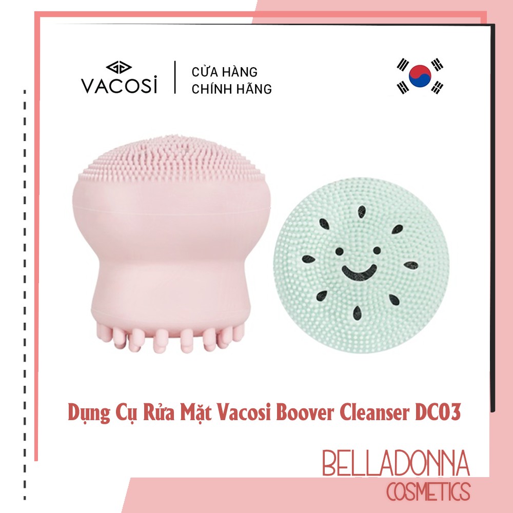 [HCM]Rửa mặt bạch tuộc vacosi ( giao màu ngẫu nhiên)