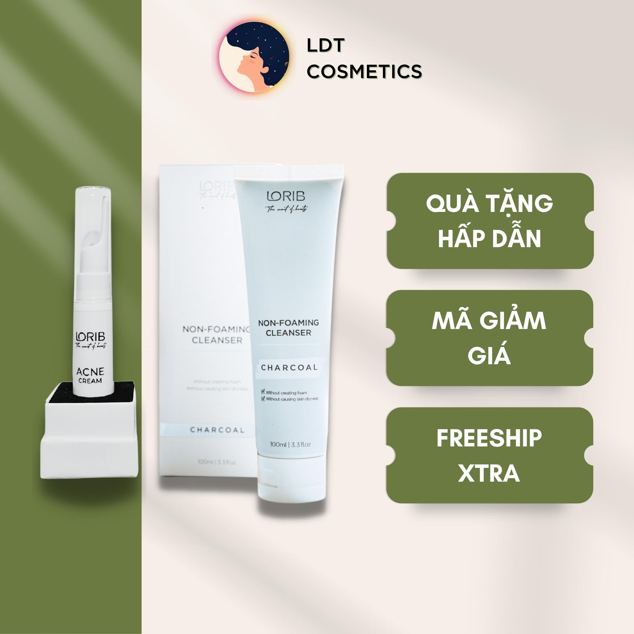 Combo Kem mụn - Sữa rửa mặt Lori B