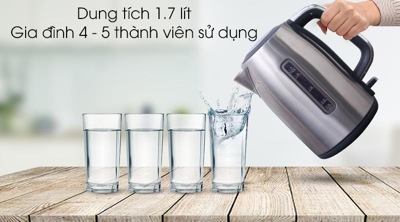 Bình siêu tốc Sharp 1.7 lít EKJ-17VS-ST