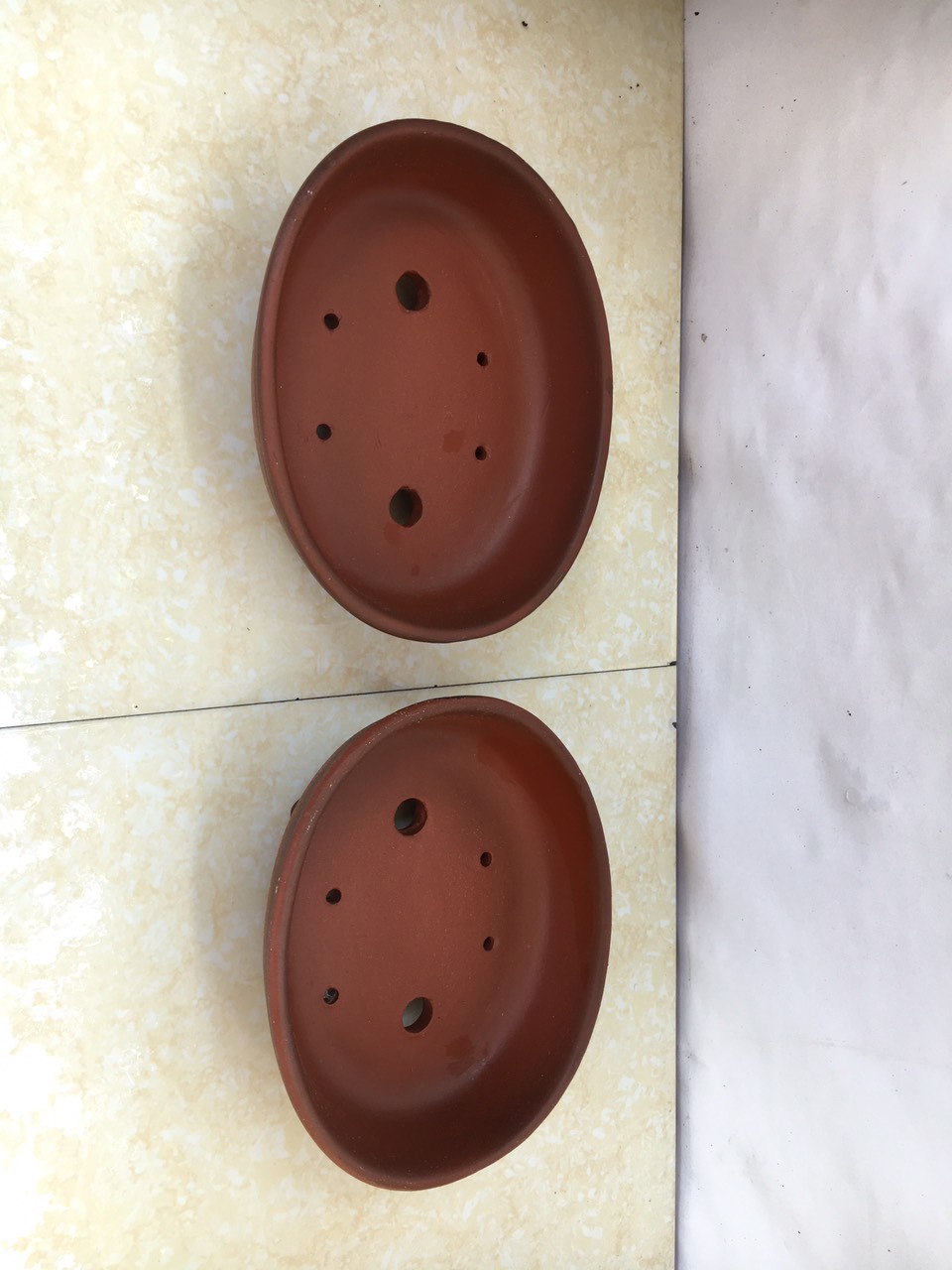Chậu ovan nga01 bộ 2 cái