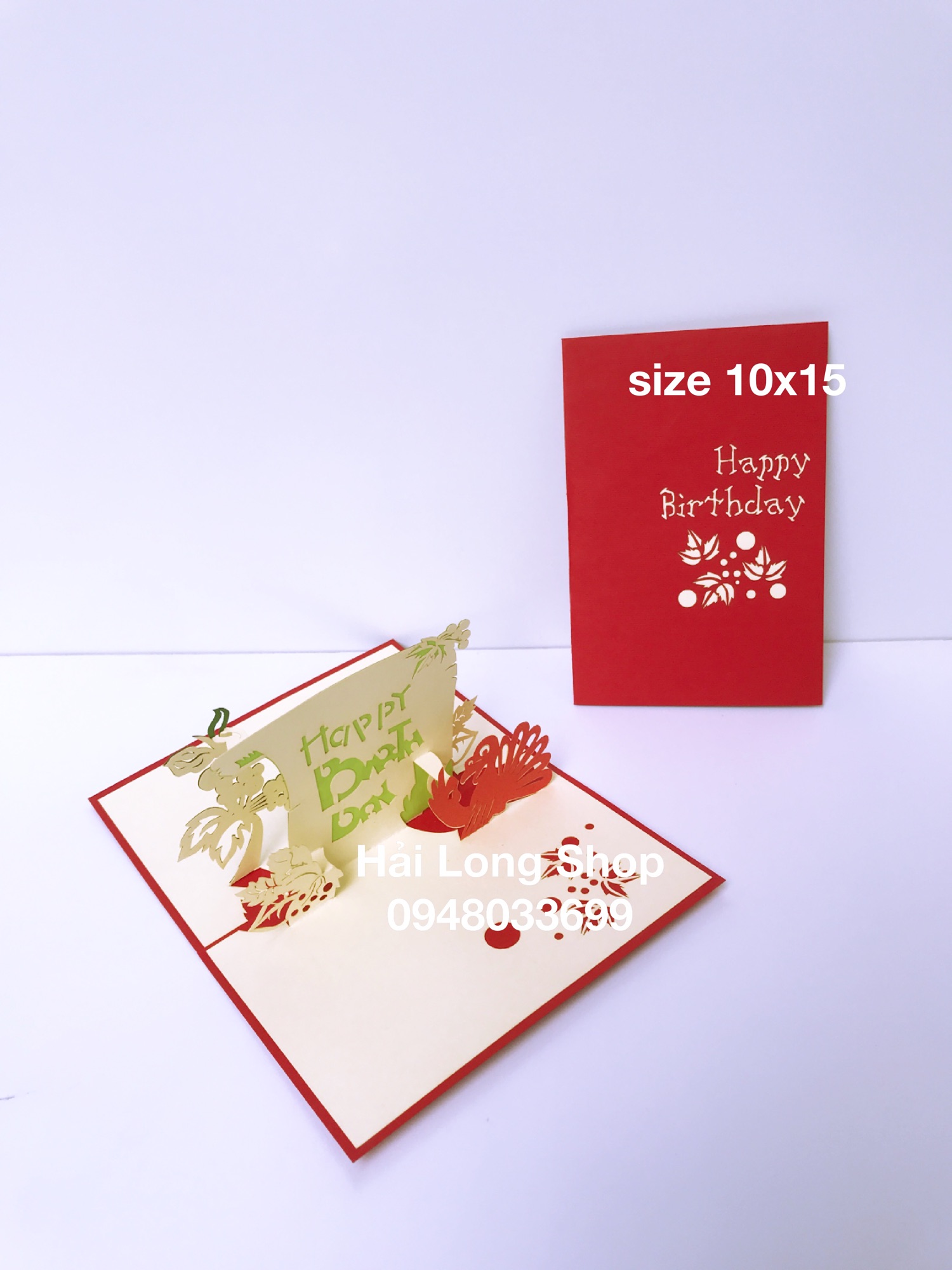 Con Quạ - Crow - Sinh Nhật -  Birthday - Thiệp 3D