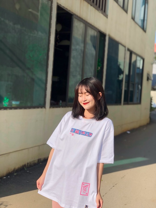 Áo thun TSUN Blossom Flower Tee - White - Unisex